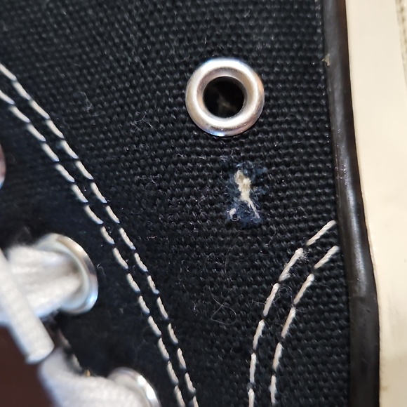 Converse Chuck Taylor All Star 70 Hi Lace Up High Top Sneakers Shoes Black White - Picture 7 of 7